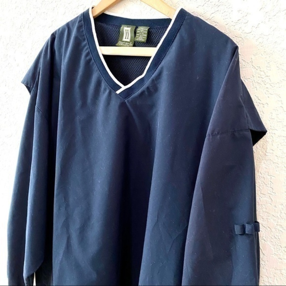 Hartwell Golf water & wind-resistant vented pullover navy blue XL
